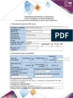 Guía de Actividades y Rúbrica de Evaluación - Paso 1 - Mapa Mental