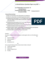 CBSE Class 10 Social Science Question Paper 2013 SET 1 PDF