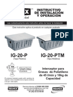 Manual de Nstalacion Helvex IG-20-PTM PDF