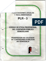 Código Ética Profesional - PLR 3 PDF