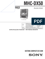 Sony MHC-DX50 PDF