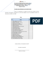 Listas de Alunos Participantes No Corta Mato