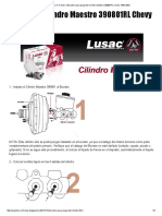 Tus Expertos en Frenos - Instructivo para Purga Del Cilindro Maestro 390801RL Chevy 1994-2003 PDF