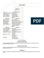 BMS Syllabus