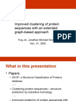 Proclust:: Improved Clustering of Protein Sequences With An Extended Graph-Based Approach