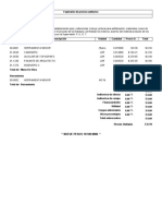 Precios Unitarios Cinemex PDF