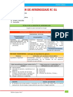 Sesiones de Aprendizaje - Unidad Didáctica I - Editora Quipus Perú