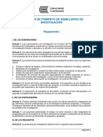 Pfsi-Ii-Reglamento - Programa-Sem - De-Invesg - 2017 PDF