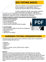 Hardness Testing