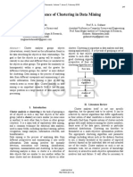 Importance of Clustering in Data Mining