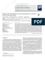 Panda Et Al. - Synthesis and Characterization of One-Part Geopolymers For Extrusion Based 3D Concrete Printing