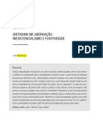 MOMBAÇA, Jota. Gritaram-Me Aberração - Inexistencialismo e Fugitividade