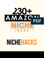 230 Amazon Niche Ideas