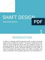 Lecture - 3 - SHAFT DESIGN