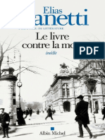 EBOOK Elias Canetti - Le Livre Contre La Mort