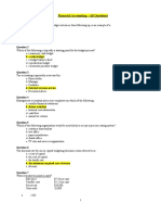 Financial Accounting - All Qs