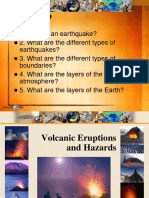 Volcanoes Earthquake