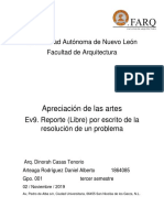 Ev9. Reporte (Libre) Por Escrito de La Resolución de Un Problema