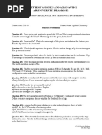 Chemistry Numericals