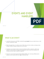 Events and Event Handlers PDF