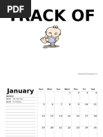 2020 Monthly Calendar Template With Notes 03