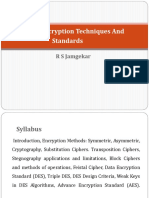 Data Encryption Techniques and Standards