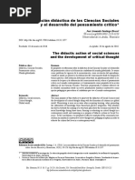 Desarrollo Del Pensamiento Critico en Las Ciencias Sociales