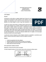 Lab Física II Practica #8 (Lentes Delgadas)