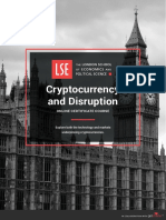 Lse Cryptocurrency and Disruption Online Certificate Course Prospectus