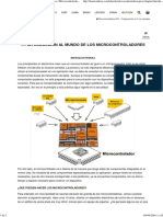 1.1 Introducción Al Mundo de Los Microcontroladores - Microcontroladores PIC - Programación en C Con Ejemplos PDF