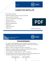 Transistor Bipolar Transistor Bipolar: Introducción A La Electrónica