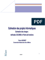 Estimation D Un Projet Informatique DUT2017 PDF