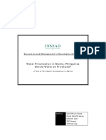 Insead Water Privatization Manila Philippines PDF