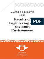 Engineering Postgraduate Yearbook 2019 - UJ