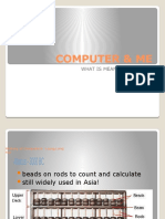 Computer & Me: What Is Mean by Computer