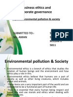 Environmental Pollution & Society