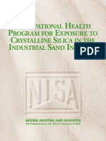 Occupational Health Program For Exposure To Crystalline Silic PDF