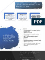 TEMA 6 Literatura EBAU CyL-Novela en El Franquismo (Cela y Delibes)