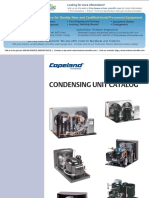 Copeland Condensing Units Datasheet PDF