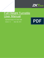 Full Height Turnstile