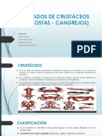 Derivados de Crustáceos (Langostas - Cangrejos)