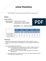 Nuclear Chemistry Final PDF