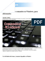 Comandos Principiantes Archivos Batch y Script