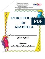 Portfolio Cover Grade 4