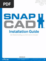 SnapCAD Installation Guide v20150818 PDF