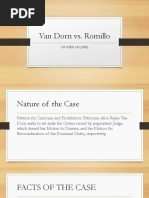 Van Dorn V Romillo