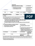 Blank Ca Form 1