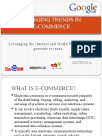 Emerging Trends in Ecom