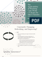 The Applicability of Stitching Cone Beam CT Scans Presentation