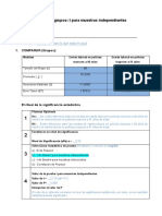 Comparar Grupos T para Muestras Independientes Segundaparte